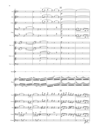 Concerto pour piano et orchestre n°3 - Kabalevsky Dmitri - Partition