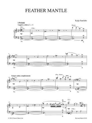 Only The Sound Remains - Kaija Saariaho - Partition - Opéras