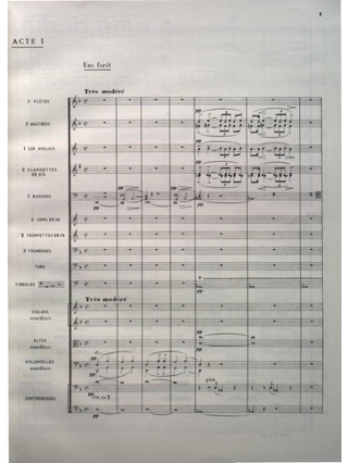 Pelléas et Mélisande - DEBUSSY - Partition - Grand format