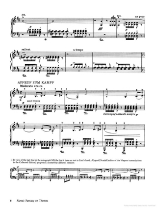 Complete Piano Transcriptions From Operas - LISZT / WAGNER - Partition