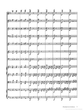 6 Great Overtures - Full Score - BEETHOVEN - Partition - Grand format