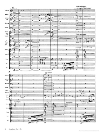 Symphonies N° 3 et 4 - MAHLER - Partition - Grand format