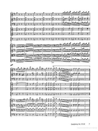 London Symphonies N°93 à 98 - Full Score - HAYDN - Partition