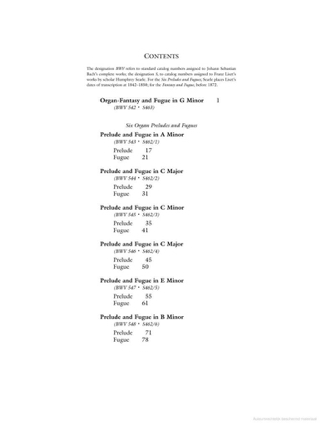 Complete Bach Transcriptions For Solo Piano - LISZT - Partition