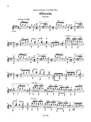 Œuvres complètes pour Guitare - TARREGA - Partition - Guitare