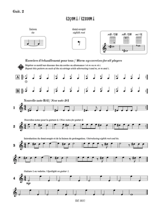 Ma guitare, mon band - Vol. 2 : partie de guitare 2