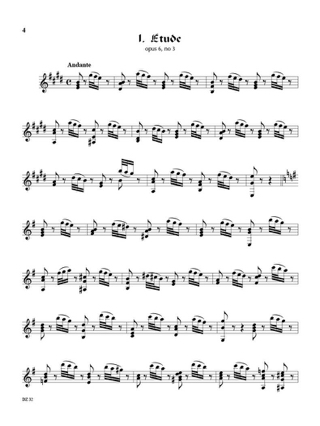 Études, Leçons & Exercices Vol. 4 - SOR - Partition - Guitare