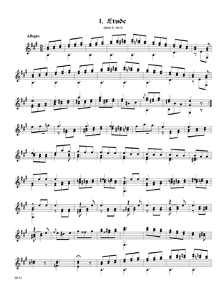 Études, Leçons & Exercices Vol. 5 - SOR - Partition - Guitare