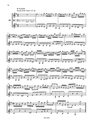 100 Pièces Baroques - Partition