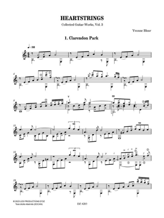 Heartstrings - Collected Guitar Works, vol. 3 - Bloor Yvonne