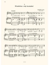 Magyar Neptalok - Bartok-Kodaly - Partition - Mélodies