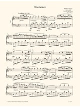 Nocturnes - CHOPIN - Partition - Piano