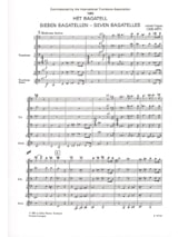 Seven Bagatelles - Frigyes Hidas - Partition - Trombone