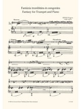 Fantasy For Trumpet - Frigyes Hidas - Partition - Trompette