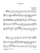 14 Fantaisies - Guitare - Francesco da Milano - Partition - Guitare