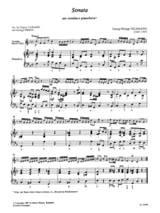 Sonate en Fa Majeur - TELEMANN - Partition