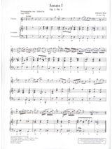 4 Sonates op. 2 - Violon - Pietro Giuseppe Gaetano Boni - Partition