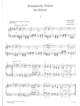 Romantiche Etuden - Stephen Heller - Partition - Piano