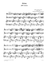 Arioso - BACH - Partition - Violoncelle