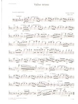 Valse triste - Ferenc Vecsey - Partition - Violoncelle