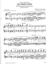 Les Préludes - LISZT - Partition - Piano