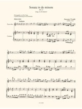 4 Sonates - Flauto dolce e Bc - VIVALDI - Partition - Flûte à bec