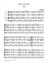 Musique romantique pour quatuor - Score + Parts
