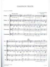 Chanson Triste / Humoresque - String orch. junior - TCHAIKOVSKY