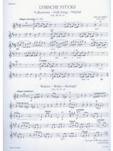 Lyrische Stücke - String orch. - GRIEG - Partition - Sextuors