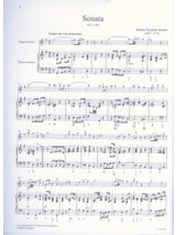 5 Sonates - Flûte et BC - QUANTZ - Partition - Flûte traversière