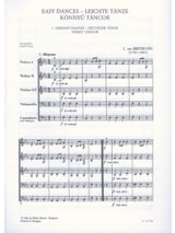Easy Dances - string orchestra - BEETHOVEN - Partition