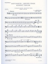 Easy Dances - string orchestra - BEETHOVEN - Partition