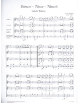 Dances For Youth String Orchestra - SCHUBERT - Partition