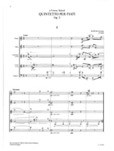 Wind Quintet Opus 2 - KURTAG - Partition - Grand format