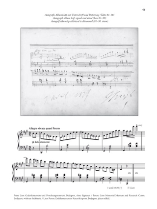 Concerto en La et pièces diverses. Supplément 15 - LISZT - Partition