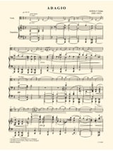 Adagio - Alto et piano - KODALY - Partition - Alto