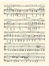 Adagio - Contrebasse et piano - KODALY - Partition - Contrebasse