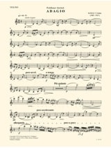 Adagio - Violon et piano - KODALY - Partition - Violon