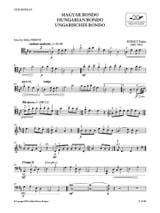 Rondo Hongrois - Violoncelle et piano - KODALY - Partition