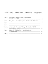 Esquisses Opus 9b. - BARTOK - Partition - Piano
