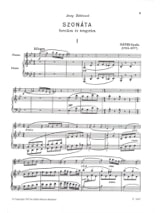 Sonate - Gyula David - Partition - Flûte traversière