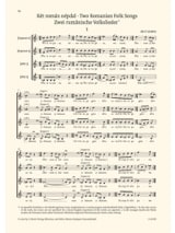 27 Choeurs pour voix d'enfants et de femmes - BARTOK - Partition