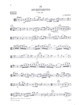 Sei Divertimenti - HAYDN - Partition - Trios