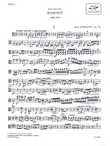 Strinq Quartet Op.33 N°3 - Parts - DONHANYI - Partition - Quatuors