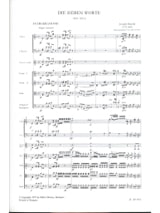 Die sieben Worte - Oratorio - HAYDN - Partition - Petit format