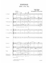 Symphonie Nr. 101 Die Uhr - Partitur - HAYDN - Partition