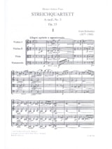 Quatuor à Cordes N° 3 Opus 33 en la Mineur - DONHANYI - Partition
