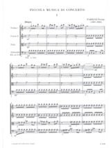 Piccola Musica Di Concerto - Ferenc Farkas - Partition