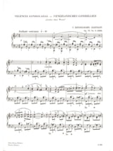 Album - MENDELSSOHN - Partition - Piano