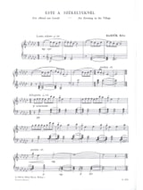 Ein Abend am Lande - BARTOK - Partition - Harpe